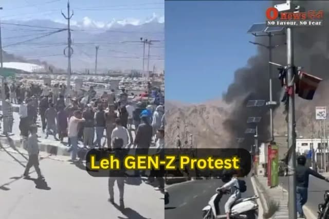 Leh GEN-Z Protest: लद्दाख के पूर्ण राज्य की मांग पर भड़का आंदोलन, पुलिस से भिड़े छात्र