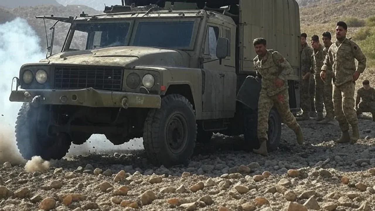 BLA का बड़ा हमला: पाक सेना की गाड़ी उड़ी, ऑपरेशन सिंदूर के बाद 12 जवान ढेर | Balochistan Attack 2025