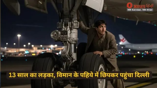 जान जोखिम में डालकर अफगानिस्तान से भागा 13 साल का लड़का, विमान के पहिये में छिपकर पहुंचा दिल्ली।

